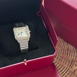 SANTOS DE CARTIER WATCH, Medium Model